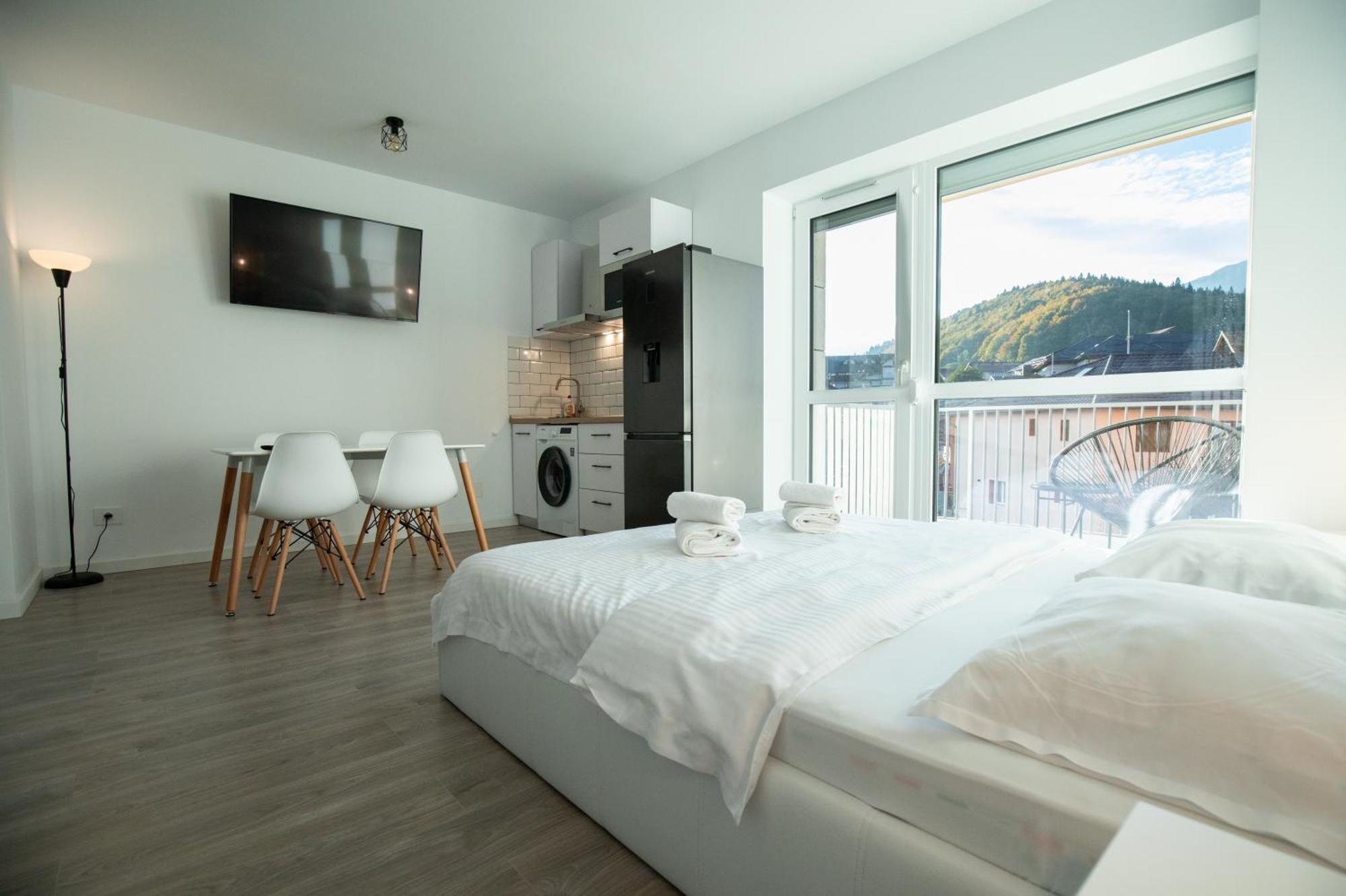 Cozy Studio 4 People With Parking Sinaia Exterior photo